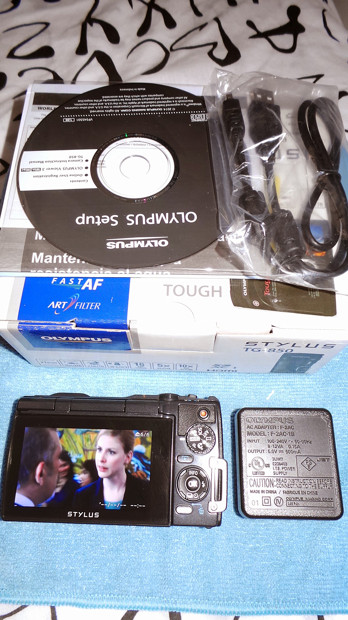 Amazon.com : OM SYSTEM OLYMPUS Stylus TG-850 IHS 16 MP